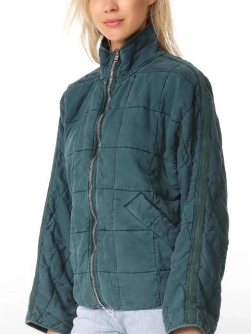 RARE Free People | Dolman Quilted Knit Jacket | Large